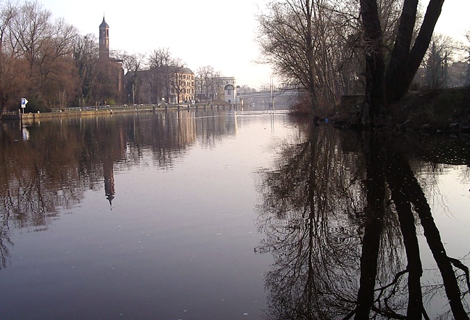 Blick zur Jonanniskirche