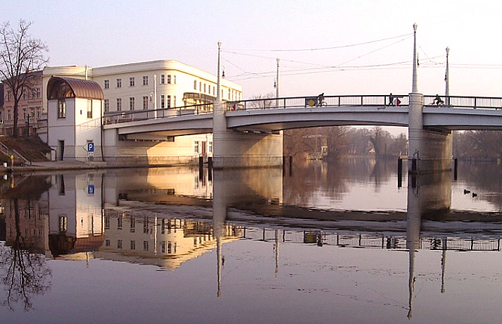 Jahrtausendbrücke in Brandenburg/Havel