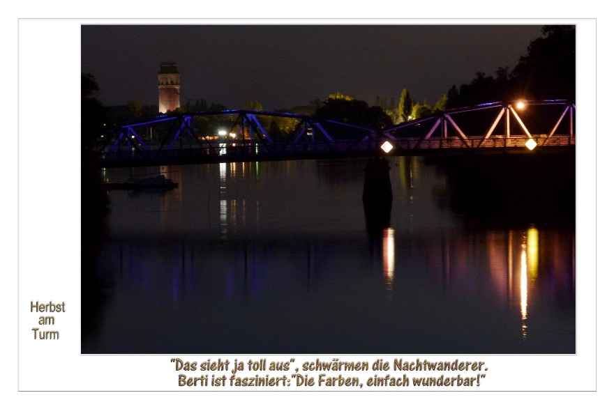 Ansicht Turm von der Straßenbrücke