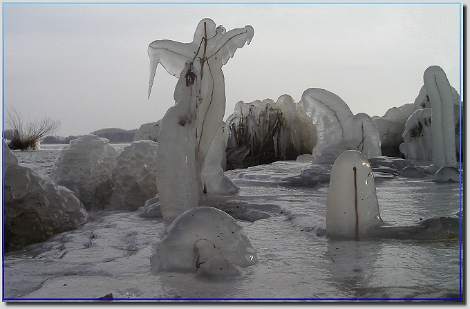 Bizarre Eiswelt