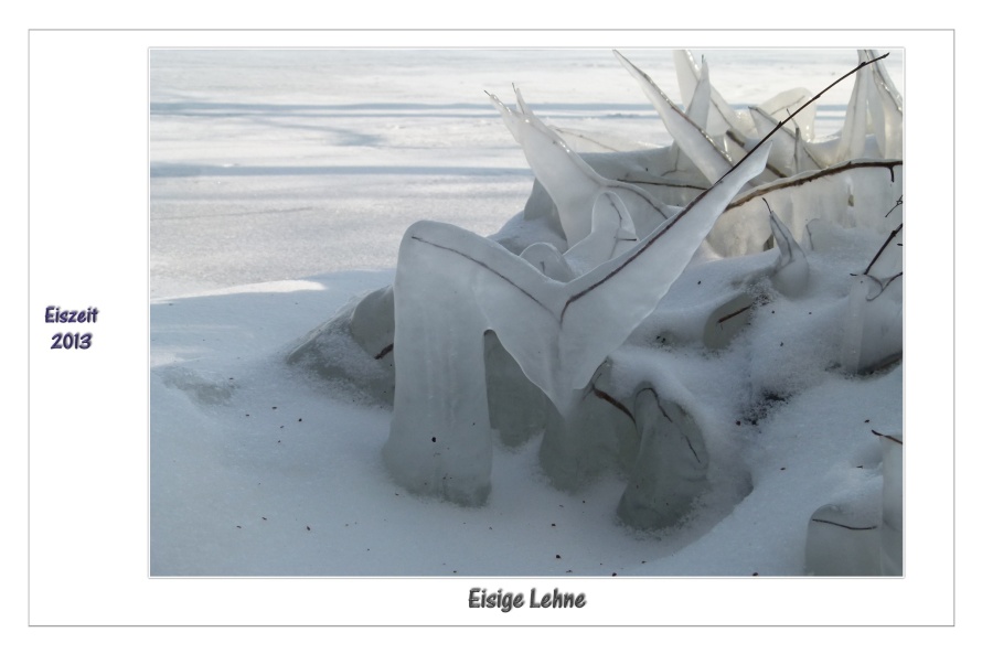 Eisige Lehne
