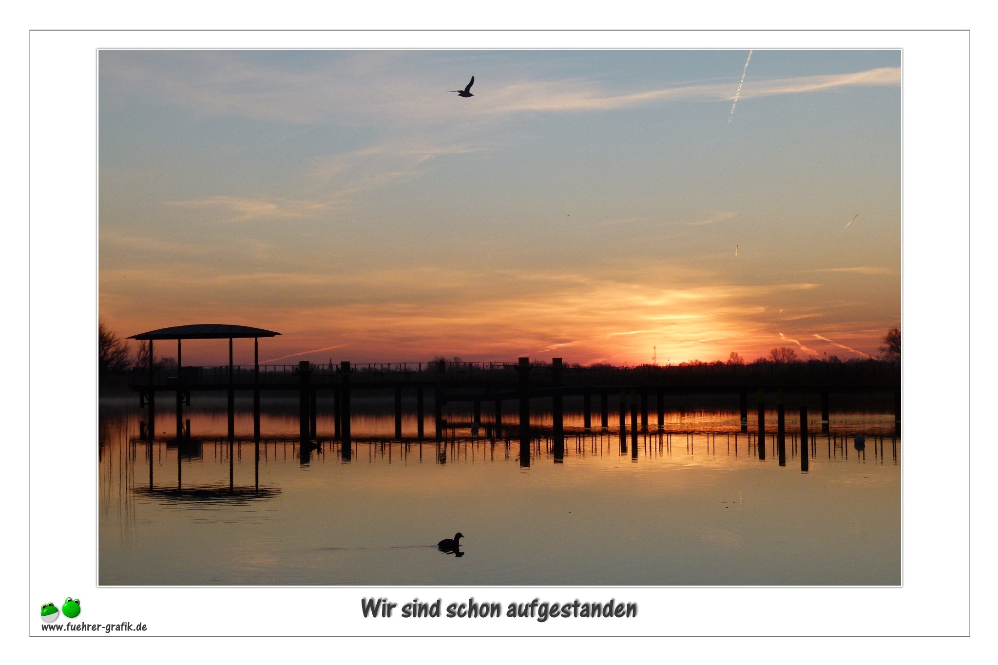 Aufgestanden