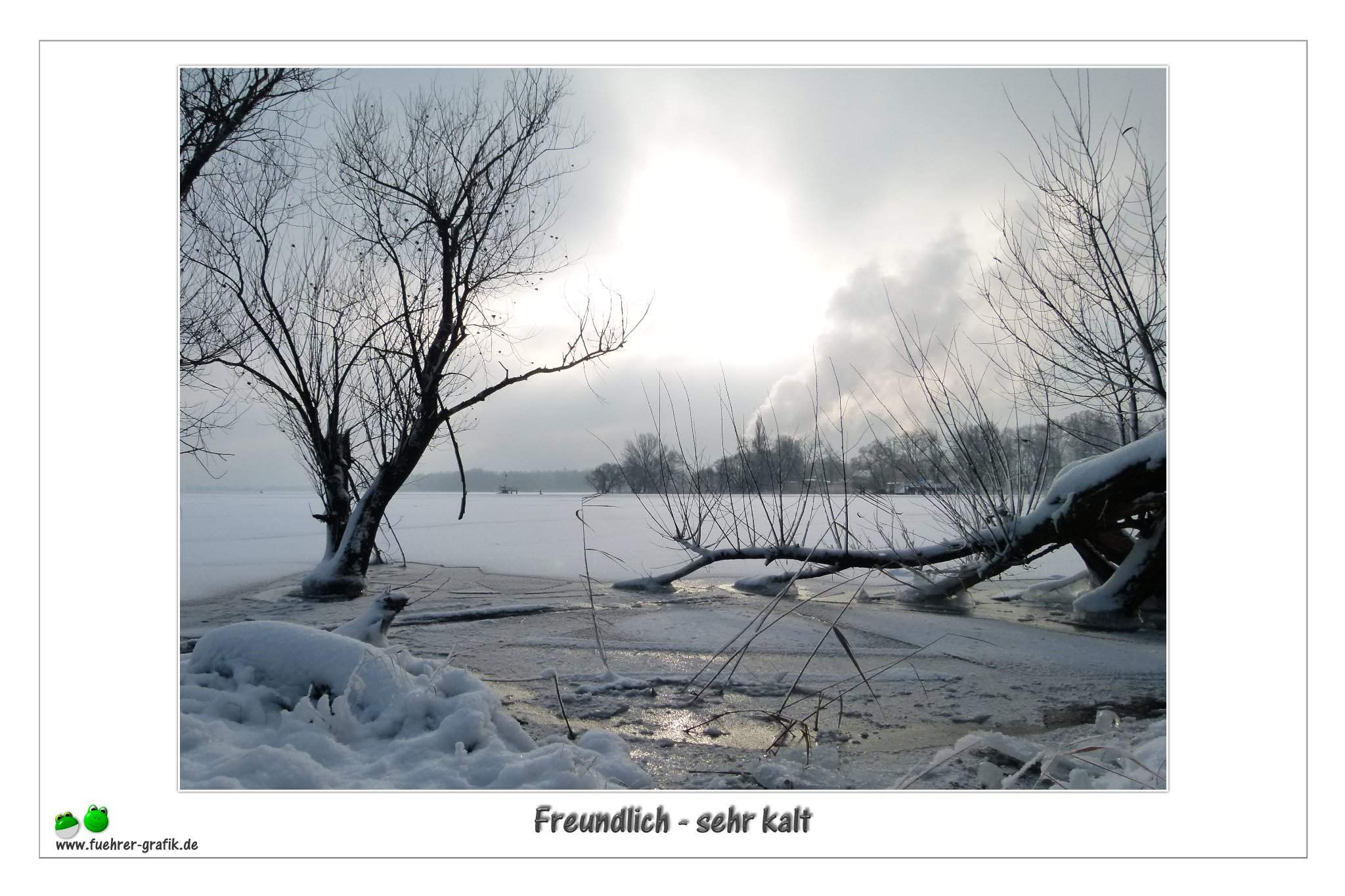 Freundlich-sehr kalt