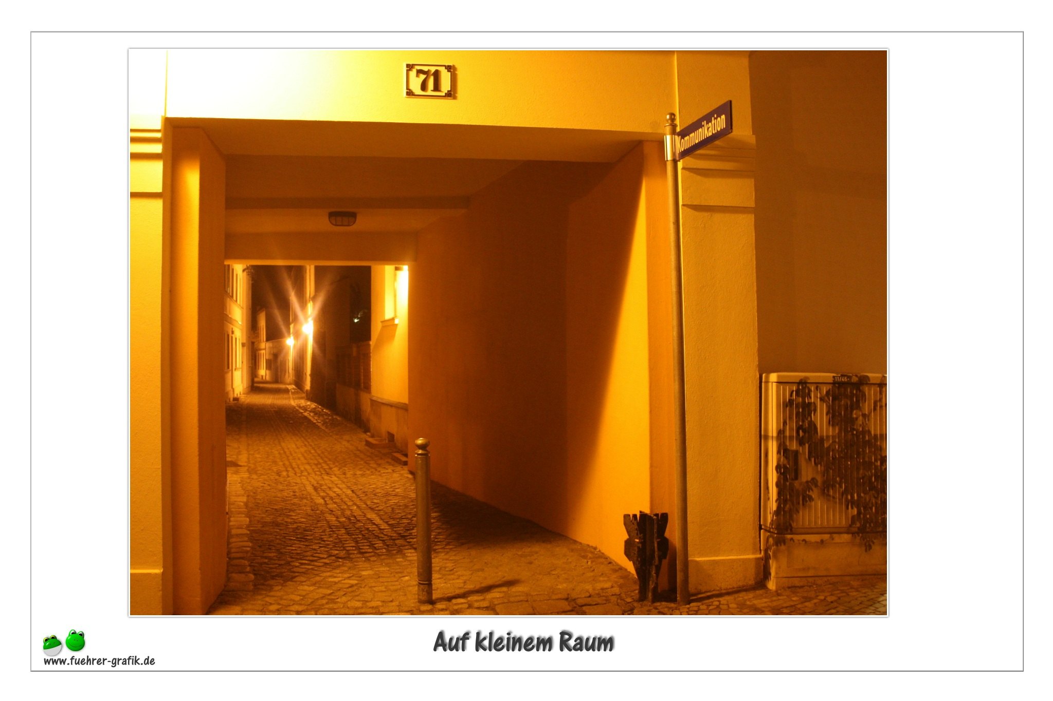 Auf kleinem Raum